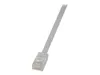 LogiLink U/UTP Flach-Patchkabel Kat. 6 0,25 m weiß Produktbild-Vorschau 3