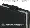 Accezz Etui Flip pour le Samsung Galaxy S24 Ultra - Noir Voir les images du produit 2