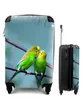 MuchoWow® Koffer Handgepäck Trolley Rollkoffer Kleine Produktbild-Vorschau 1