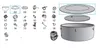 Bestway Lay-Z-Spa 180 x 66 cm Helsinki Top Lederbezug Produktbild-Vorschau 2