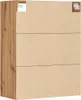 vidaXL Nástenná polica Artisan dub 69,5x32,5x90 cm Náhľad obrázku produktu 5