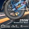 Mini E Bike 14 Zoll Aluminium faltbar Elektrofahrrad 250W Produktbild-Vorschau 7