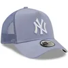New Era Trucker Cap New York Yankees Tonal Mesh lavendel Produktbild-Vorschau 3