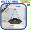 KESSER® Nestschaukel 100cm Tellerschaukel Hängeschaukel Produktbild-Vorschau 8