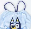 Badeanzug für Mädchen Bluey Hellblau - 4 Jahre Produktbild-Vorschau 4