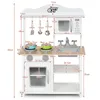 COSTWAY Kinderküche Holz, Kinder Spielküche mit Zubehör, Produktbild-Vorschau 9
