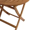 DEGAMO Gartentisch Holztisch Bistrotisch Tisch 75cm rund Produktbild-Vorschau 6