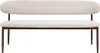 Giga Meubel Esszimmerbank Alexia - Beige/Walnuss - 160cm Produktbild-Vorschau 3