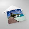 Bilder auf glas - Maledische Insel Archipel Ozean Hütte - Produktbild-Vorschau 2
