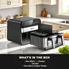 Dual Zone Heißluftfritteuse, Air fryer mit 11-Fach und Produktbild-Vorschau 5