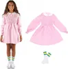 Kostüm ELEVEN Stranger Things für Mädchen Kleid + Socken Produktbild-Vorschau 11