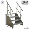 4 Stufen Standtreppe Modell 1 verzinkt, Breite 120 cm, Höhe Produktbild-Vorschau 1