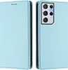Litchi Leder Handyhülle für Samsung Galaxy S21 Ultra 5G Produktbild-Vorschau 2
