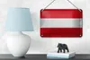 Blechschild Flagge Österreich 18x12cm Flag Austria Vintage Produktbild-Vorschau 4