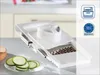Leifheit 4 + 1 All-Purpose Grater, Biela, Vodorovný Náhľad obrázku produktu 7