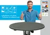 MFG Stehtisch 80 cm klappbar, anthrazit/schiefer, Produktbild-Vorschau 6