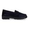 Waldläufer Damen Leder Loafer blau 5,5 Produktbild-Vorschau 4