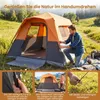 COSTWAY campingtent voor 6 personen, opzet tent met Productafbeelding-voorbeeld 8