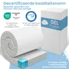 ELONEO Gel Topper, 140x200 cm, matrasbeschermer gemaakt van Productafbeelding-voorbeeld 6