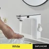 Umyvadlová baterie, senzorová, moderní design, bílá Náhled obrázku produktu 2