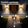 Grafner® Edelstahl Wandlampe mit Bewegungsmelder 17WBPIR Produktbild-Vorschau 3