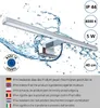 Badspiegel mit 5 Ablagen Badezimmerspiegel Spiegel Regal Produktbild-Vorschau 3