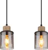 Globo Lighting Hängeleuchte Metall schwarz matt, 4x E27 Produktbild-Vorschau 3