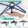 LARS360 Anthrazit 4x4 m Pop-Up Party Pavillon, Produktbild-Vorschau 5
