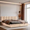 Panel Tapicerowany Płotek 20cm x 60cm Beżowy MAGIC VELVET Podgląd zdjęcia produktu 3