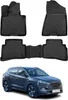 2015-2020 Hyundai Tucson tappetini TPE nero 4 pz Anteprima dell’immagine prodotto 1