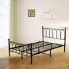 MODFU Kovová postel rám 140 × 200 s čelem, Manželská postel Náhled obrázku produktu 8