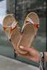 Damen Badeschuhe Strand Badelatschen Leinen Schaum Sohlen Produktbild-Vorschau 6