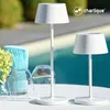 charlique® LED Akku Tischlampe (weiß) - Dinner Light 24 cm Produktbild-Vorschau 8