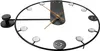 SensaHome Wanduhr Manila –  industrielle Metalluhr – große Produktbild-Vorschau 3