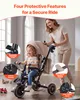 Triciclo VEVOR per bambini da 1,5 a 5 anni, con manubrio di Anteprima dell’immagine prodotto 3