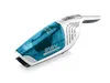 A white and blue handheld vacuum cleaner is shown against a white background. Náhled obrázku produktu