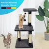 NYVI Katzen Kratzbaum Trient 85 cm groß anthrazit - Deluxe Produktbild-Vorschau 6