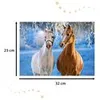 CASTORLAND Puzzle 260el. Zimné kone Náhľad obrázku produktu 4