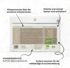 The back of a seed packet with information about the herbs and seed quantities, along with a QR code for more instructions. Náhled obrázku produktu