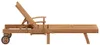 vidaXL Lettino prendisole in teak massiccio marrone Anteprima dell’immagine prodotto 5