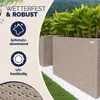 CASARIA® Blumenkasten 4 Innentöpfe Polyrattan Herausnehmbar Produktbild-Vorschau 2