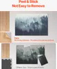 Comparison of two types of adhesive wall panels, one with strong 3M adhesive and the other with glue that tends to peel off. Produktbild-Vorschau