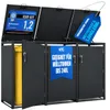 3x Mülltonnenbox 240L Anthrazit – Mülltonnenverkleidung / Produktbild-Vorschau 1