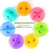 SUKUOS Tablettenbox 7 Tage Morgens Abends, Pillendose Rund, Produktbild-Vorschau 5