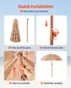 SucceBuy Parasol de paille style hawaïen Parasol de plage Voir les images du produit 6