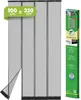 IS-A-PVC-Lamellenvorhang Polyester 125 x 240 cm anthrazit, Produktbild-Vorschau 3