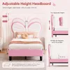INONEFT Gestoffeerd kinderbed 90x190 cm, LED enkelbed. Productafbeelding-voorbeeld 5