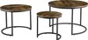 Ensemble de tables basses Arvidsjaur 3pcs Tables de salon Voir les images du produit 3