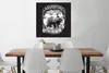 MuchoWow® Poster Bär - Tiere - Retro - Briefe 75x75 cm - Produktbild-Vorschau 2