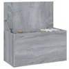 vidaXL Skrzynia do przechowywania szara Sonoma 84x42x46 cm Podgląd zdjęcia produktu 13